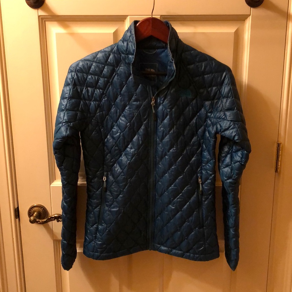 Teal North Face Jacket (size XS)